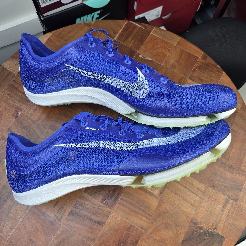 Nike Air Zoom Victory Eliud Kipchoge Blue Track Spikes CD4385-400 Men's sz 12